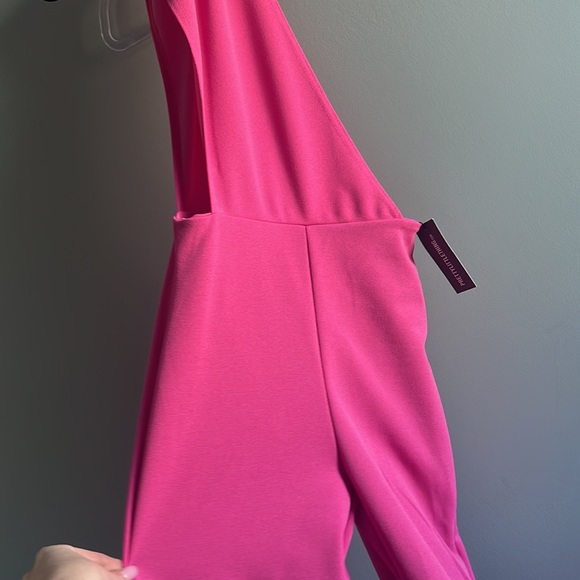PRETTYLITTLETHING hot pink one should jumpsuit - Picture 5 of 7